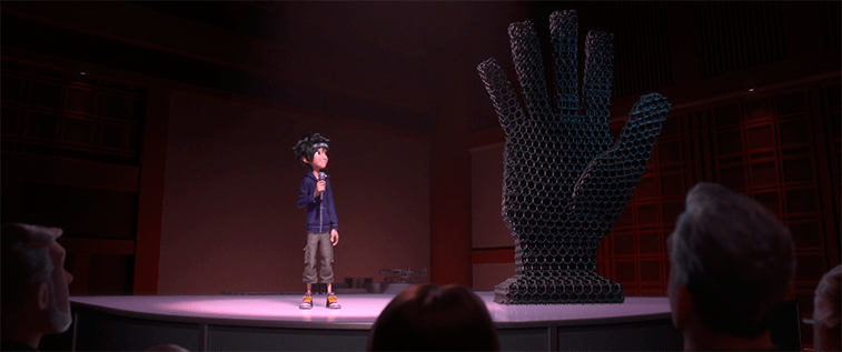 Big Hero 6, scena del film