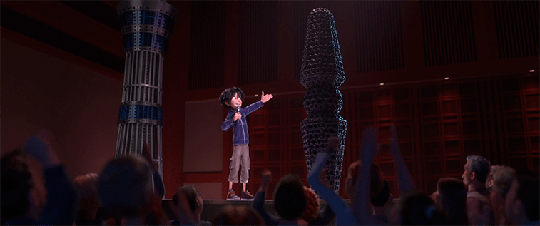Big Hero 6, scena del film
