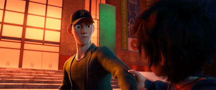 Big Hero 6, scena del film