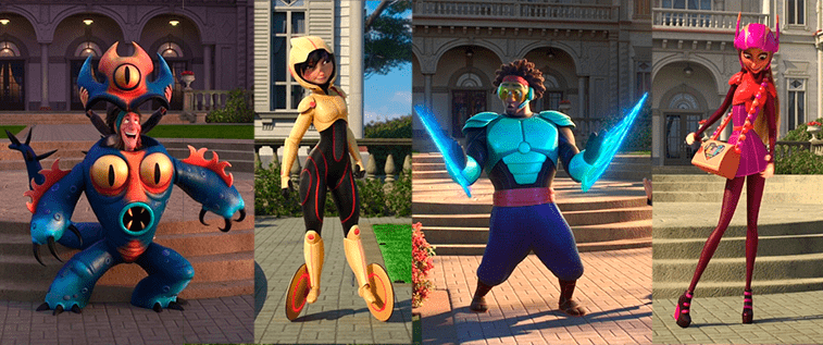 Big Hero 6, scena del film