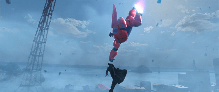 Big Hero 6, scena del film